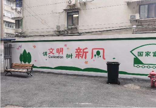 界首社区墙绘